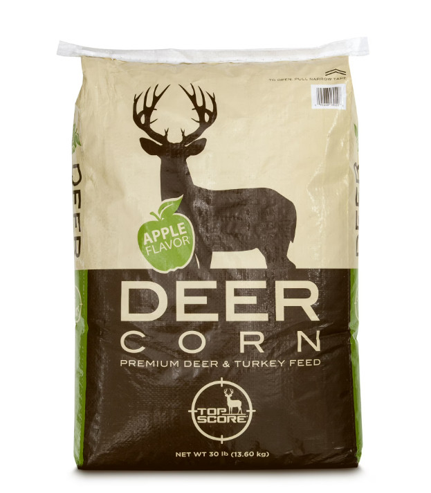 (3 pack) Manna Pro Top Score Apple Deer Corn, 100% guarantee, 30lb