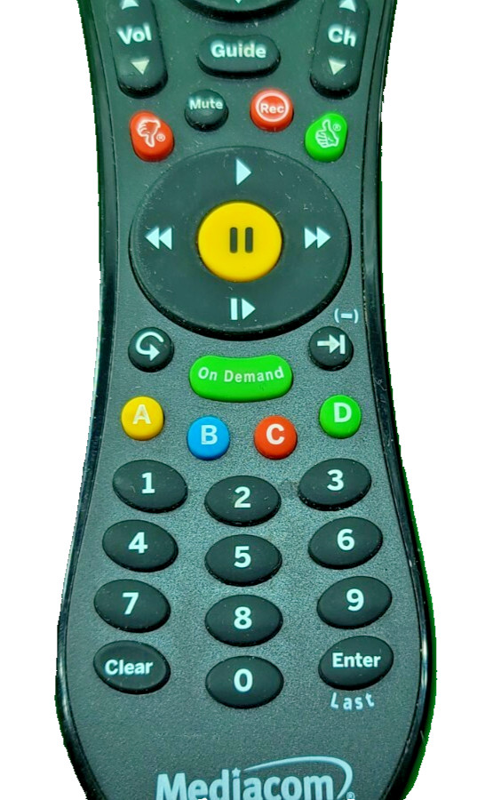 OEM Remote Control For Mediacom TiVo Roamio Model 7020 On Demand-NEW