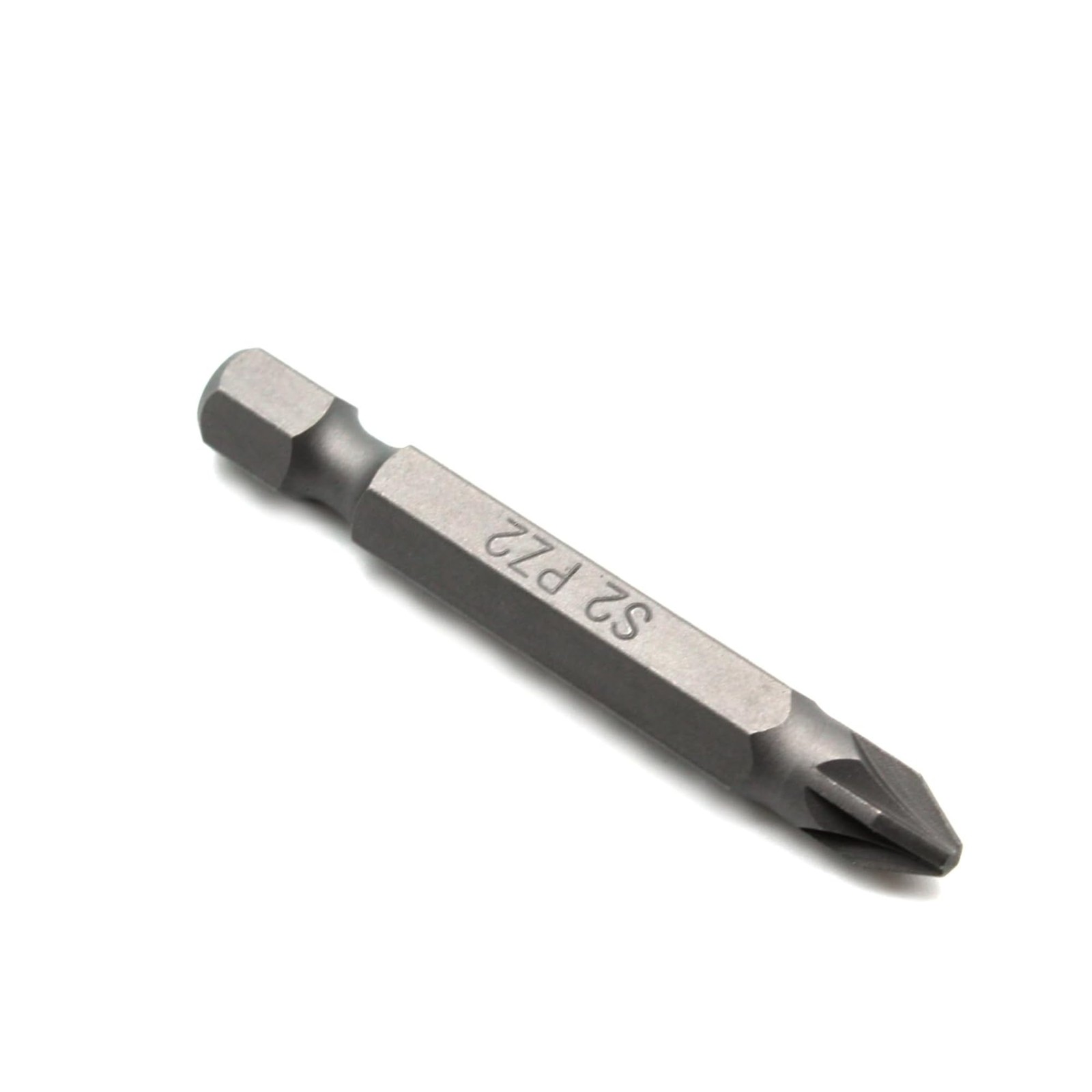 TMAX 25 pc PZ2 Pozi #2 Screwdriver Impact Ready 2 Inch Length 2"L, Grey