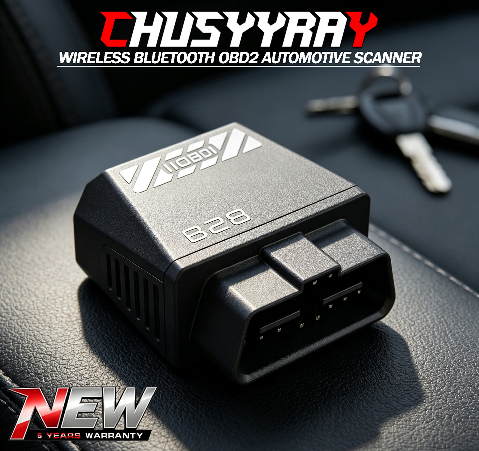 For Chevrolet Corvette Diagnostic Code Reader OBD2 Bluetooth Scanner Adapter US