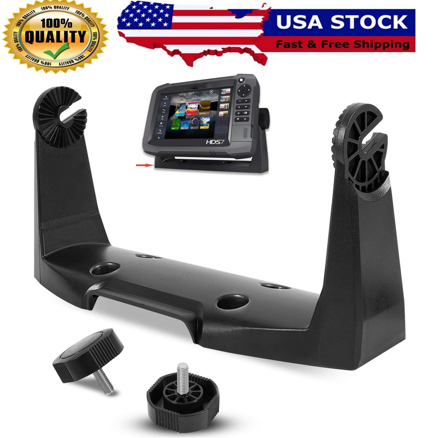 000-11019-001 Gimbal Bracket for Lowrance HDS-7 Gen3/Gen2 Touch, HOOK-7, Elite-7