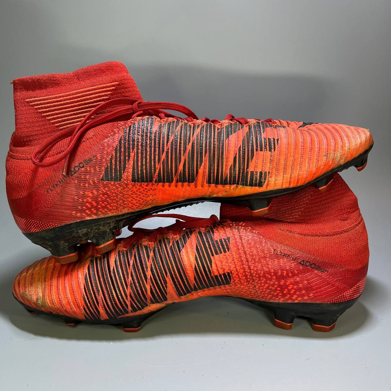 Nike Mercurial Superfly V FG Red/Black US 11 UK 10 Football Cleats Rare