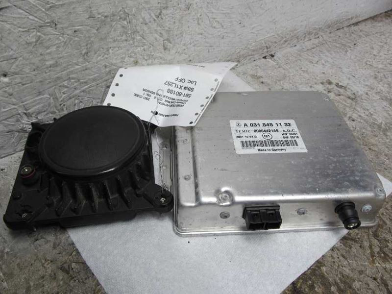Distronic Cruise Control Module and Sensor Fits 00-03 MERCEDES S-CLASS 812136