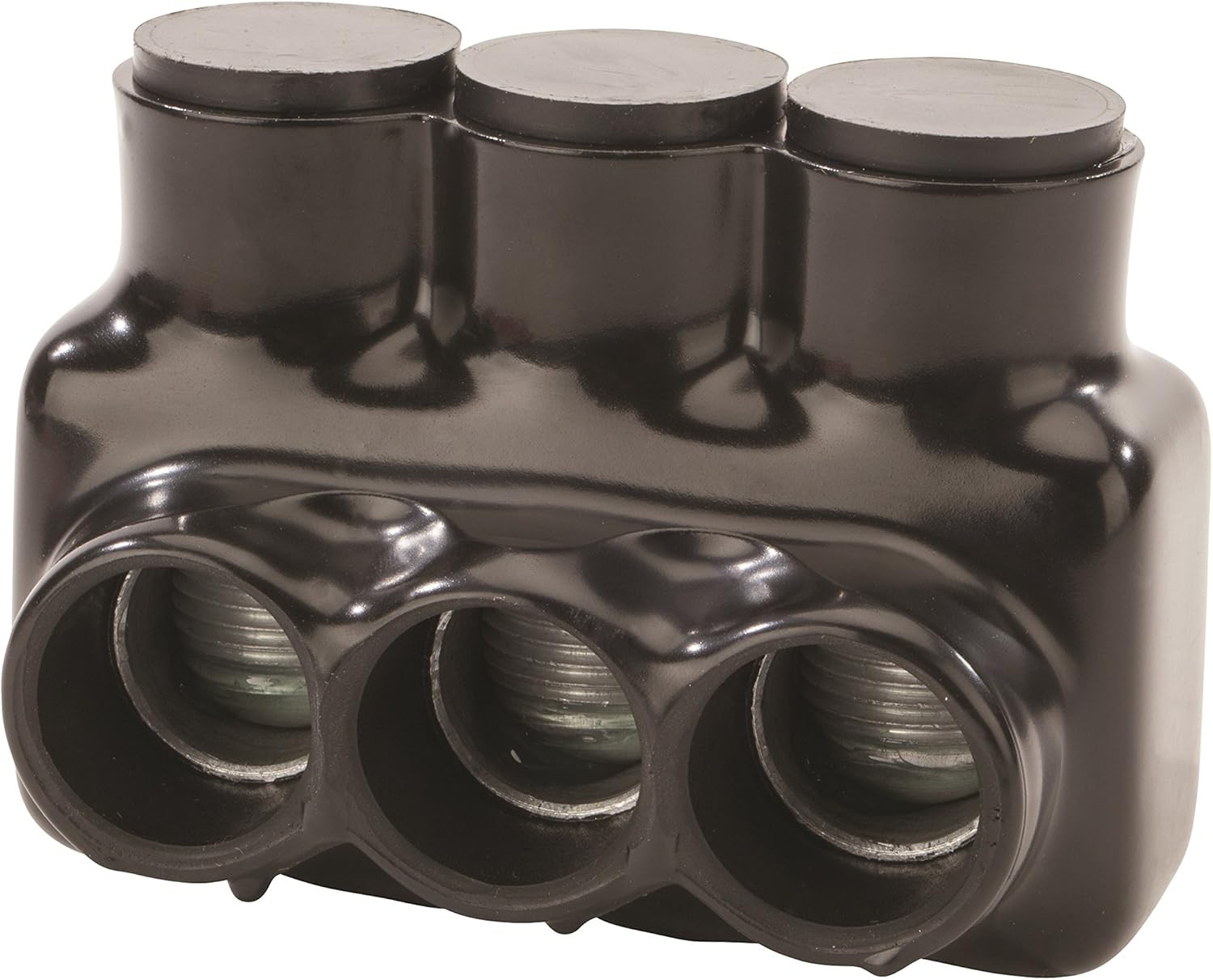 NSI IPLD500-3B Polaris Insulated Multi-Cable Connector Block, Black