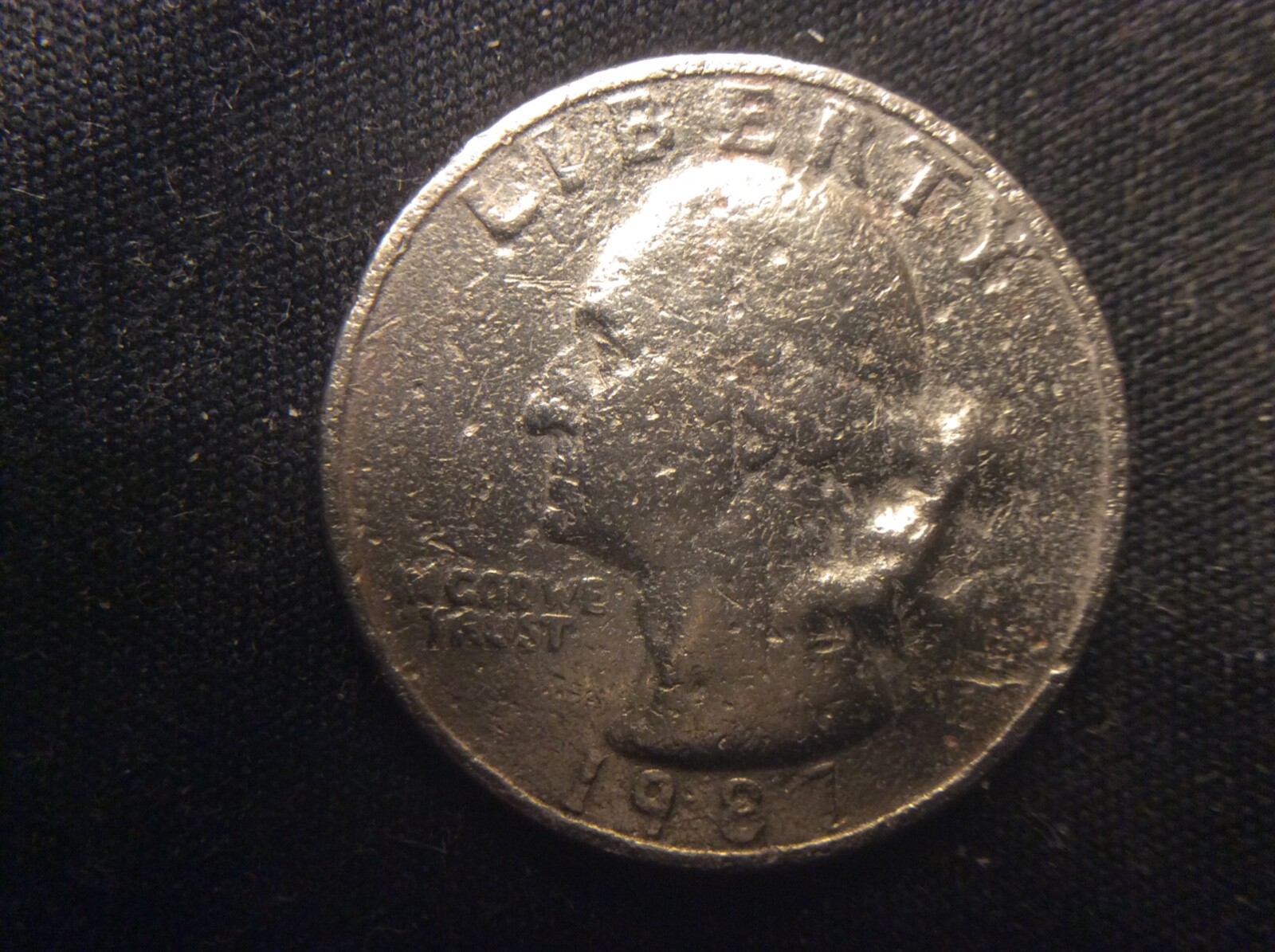 1987 D, Washington Quarter,NEVER SEEN BEFORE ERRORS,SEE PICTURES
