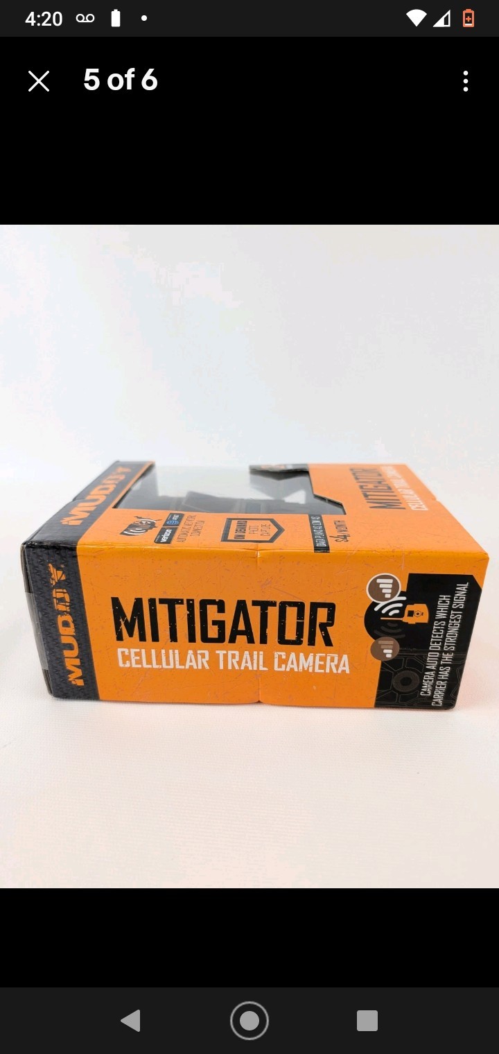 Game & Trail Camera Cellular By Muddy Mitigator Brown