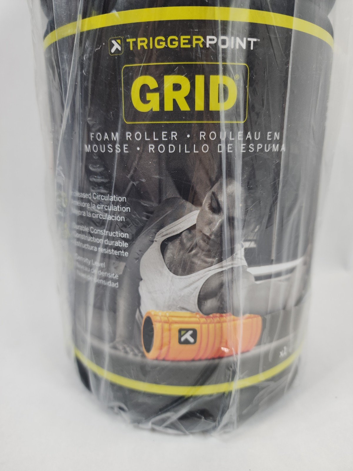 Trigger Point Performance TPT-GRDBW The Grid Black Foam Roller - Black