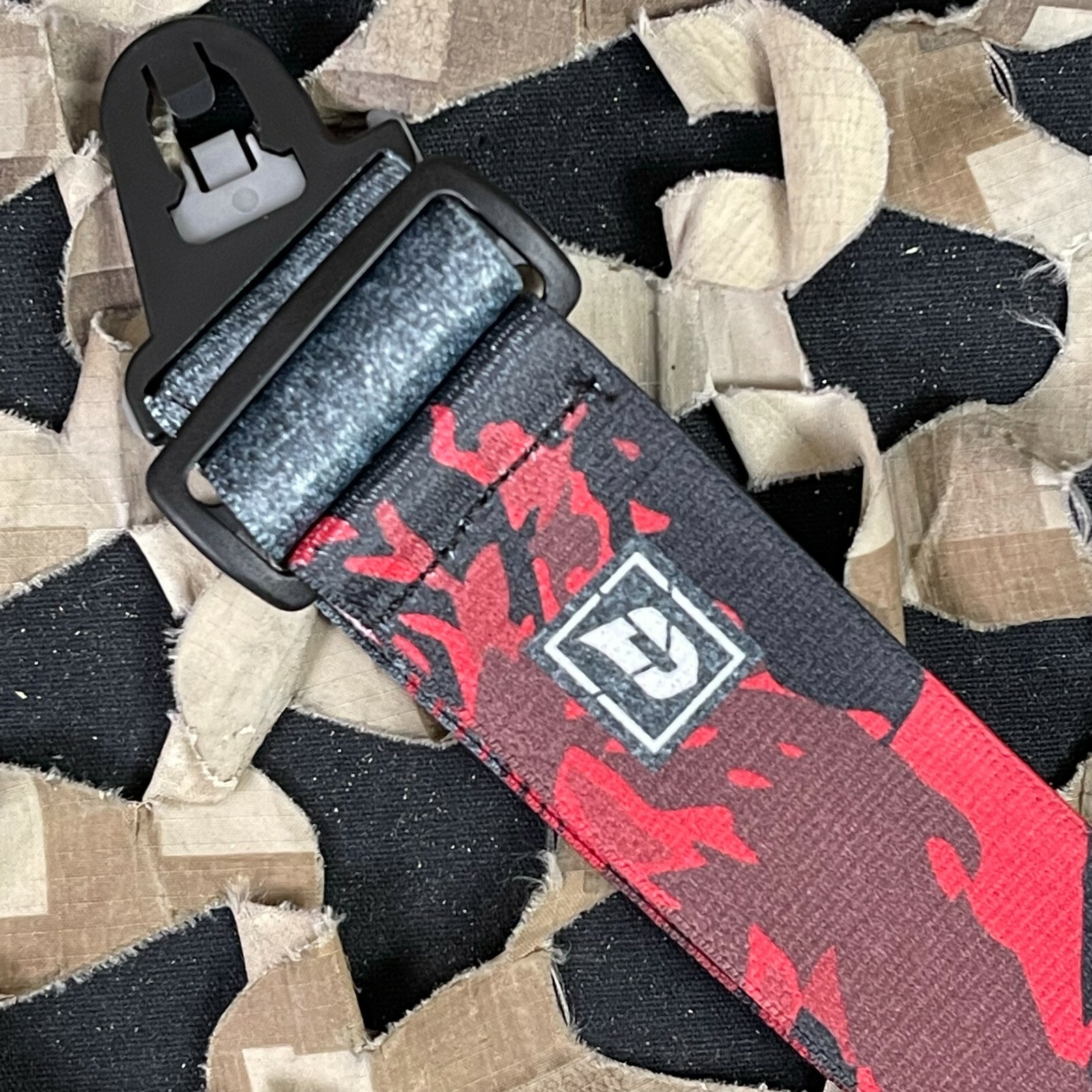 NEW Push Unite Goggle Strap - Red Camo