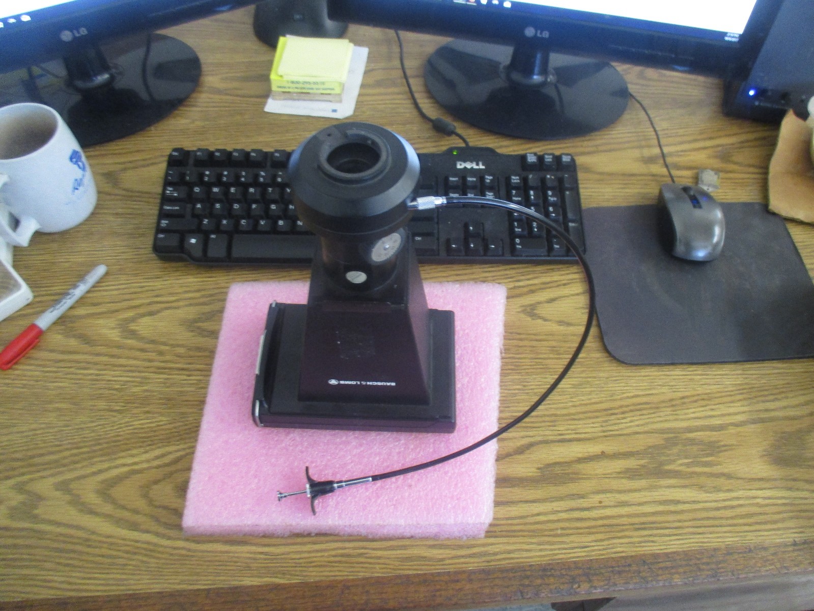 Bausch & Lomb / Polaroid Microscope Camera. Only marking is on inside: VA5271A
