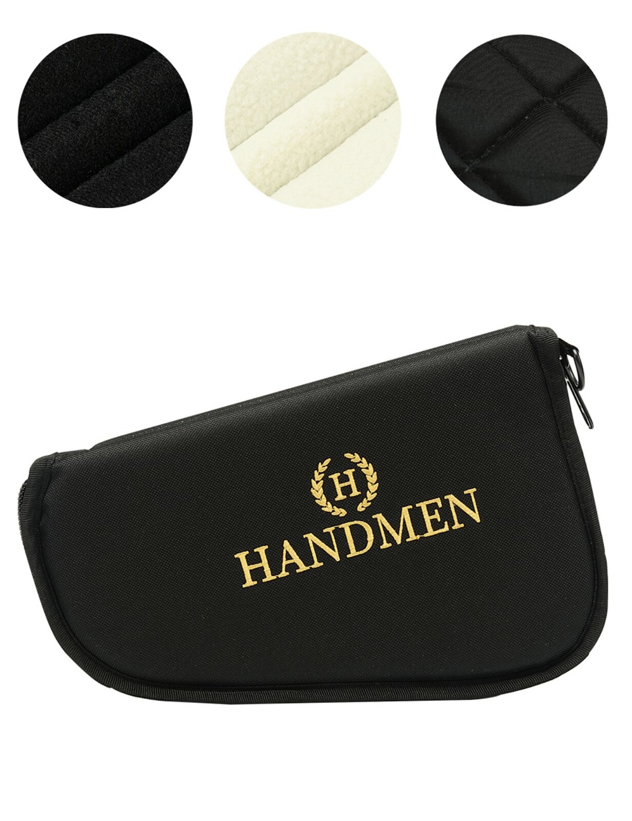 Pistol Pouch and Pistol Rug Case for Handguns Soft Velvet Lining 11.20 ''X6.70''