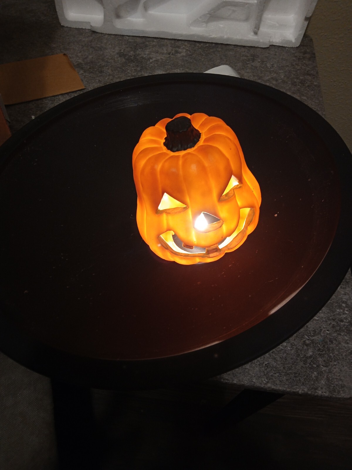 Vintage Halloween FOG Design Lamp Without Stand Does Work