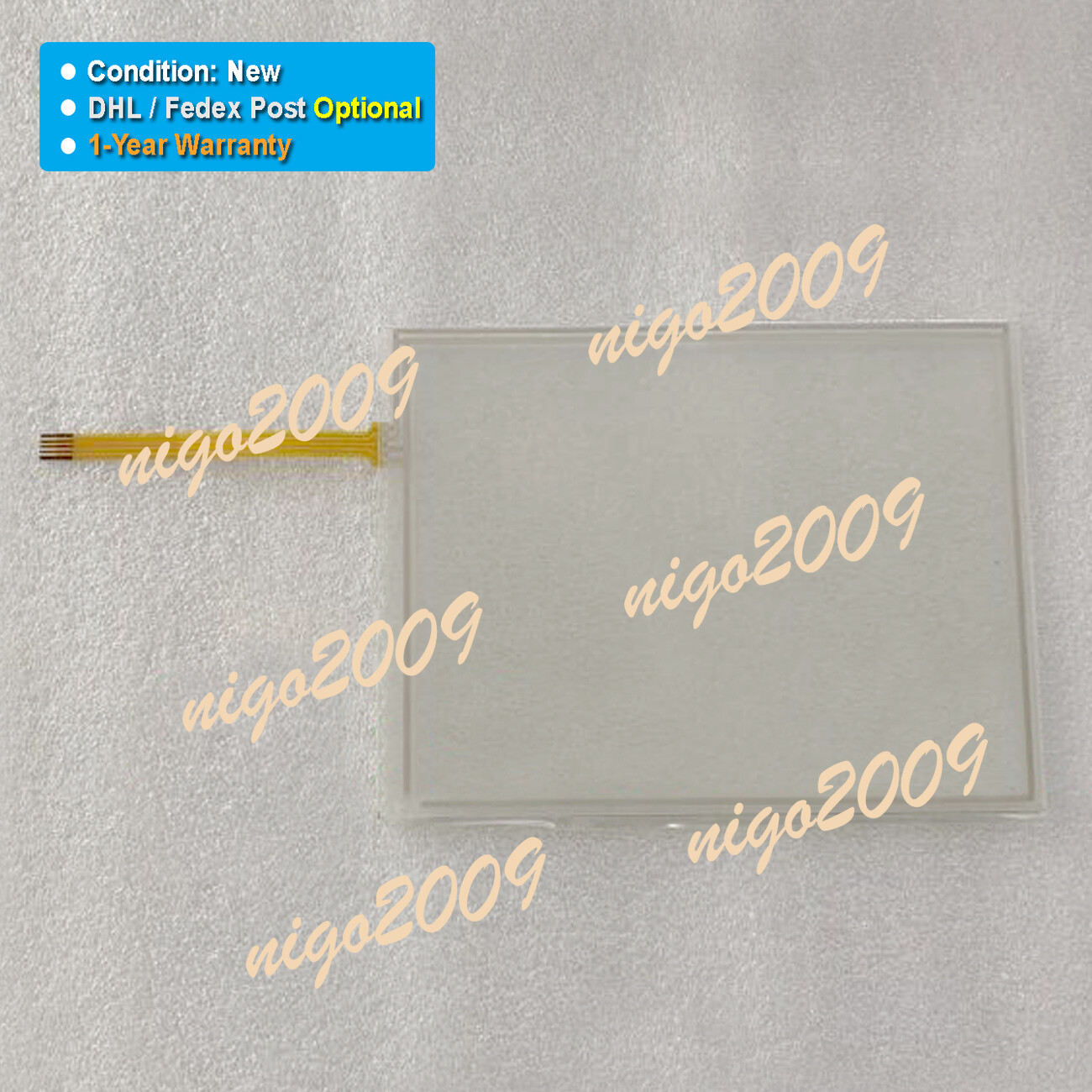 New Touch Screen Glass Digitizer Panel Compatible with TP-4634S1 1-Year Warranty