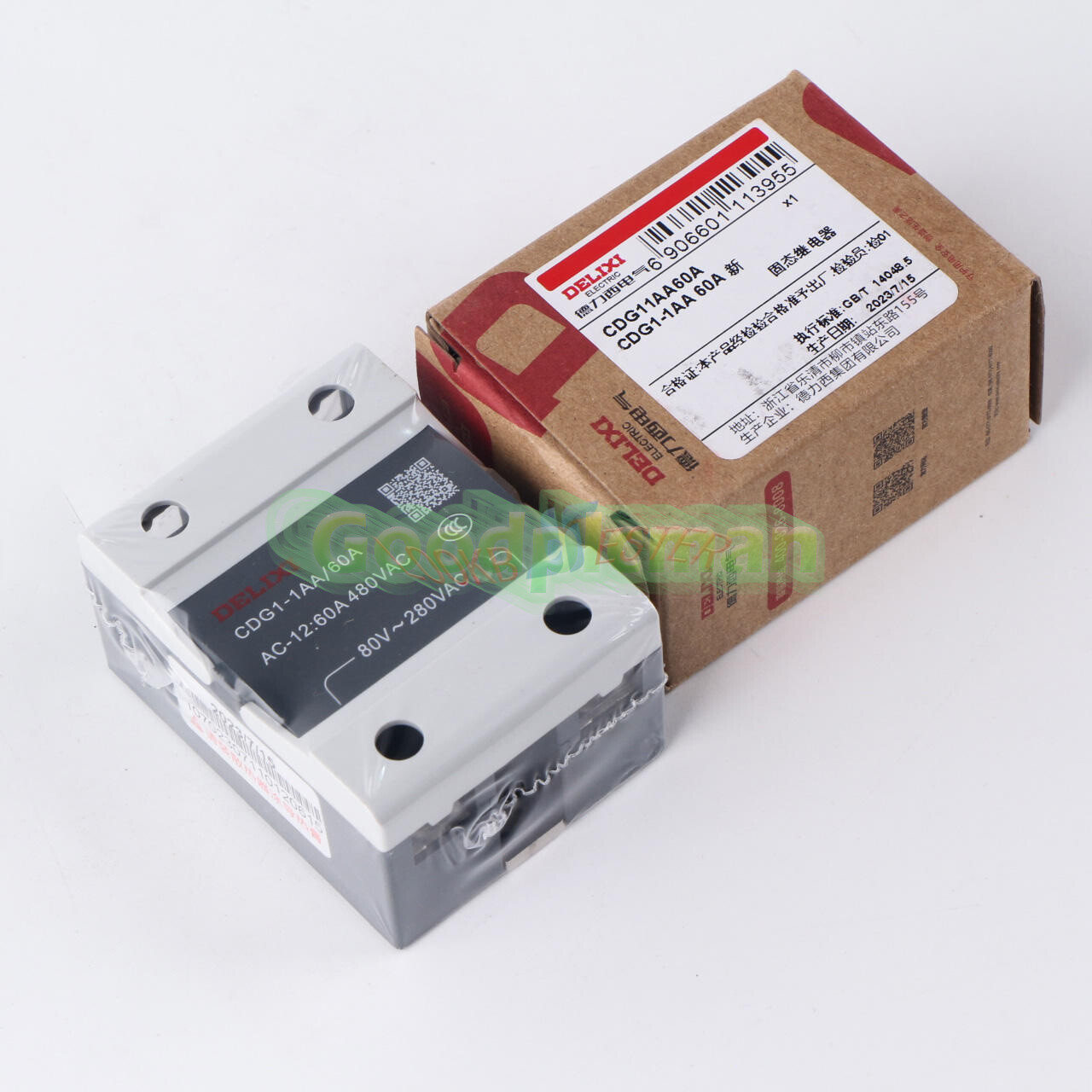 Delixi CDG1-1AA CDG11AA/60A Series Solid State Relay CDG1-1AA 60A New 1Pcs/