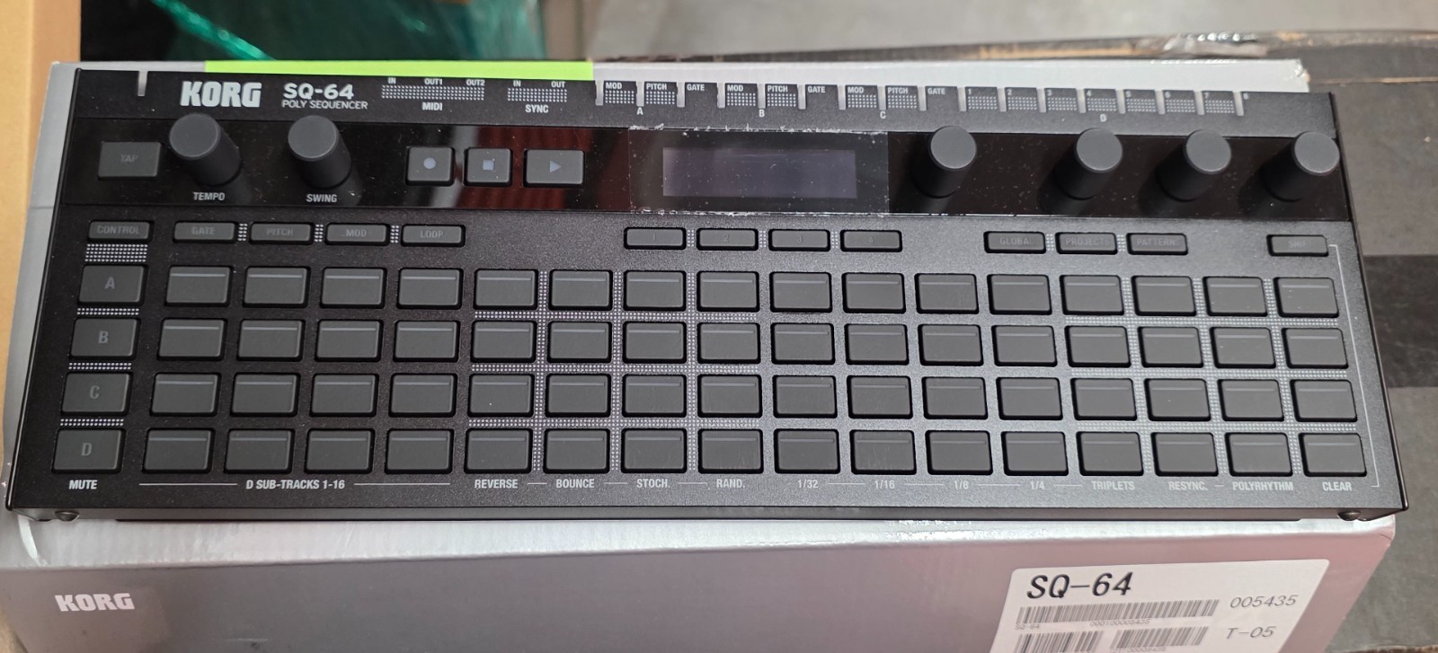 Korg SQ-64 Polyphonic Sequencer