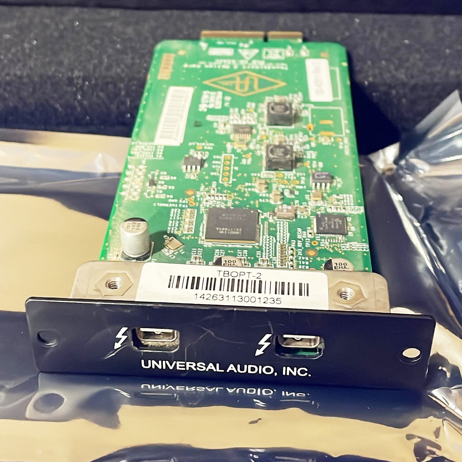 UAD Universal Audio Thunderbolt 2 Option Card for Apollo Firewire interf G2U