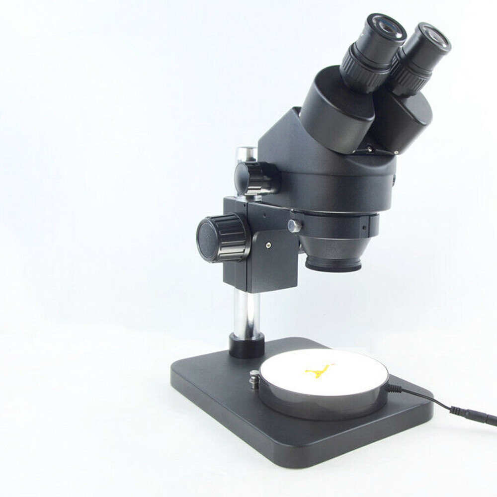 Adjustable 100V-240V Brightness LED Ring Bottom Light Source F Stereo Microscope