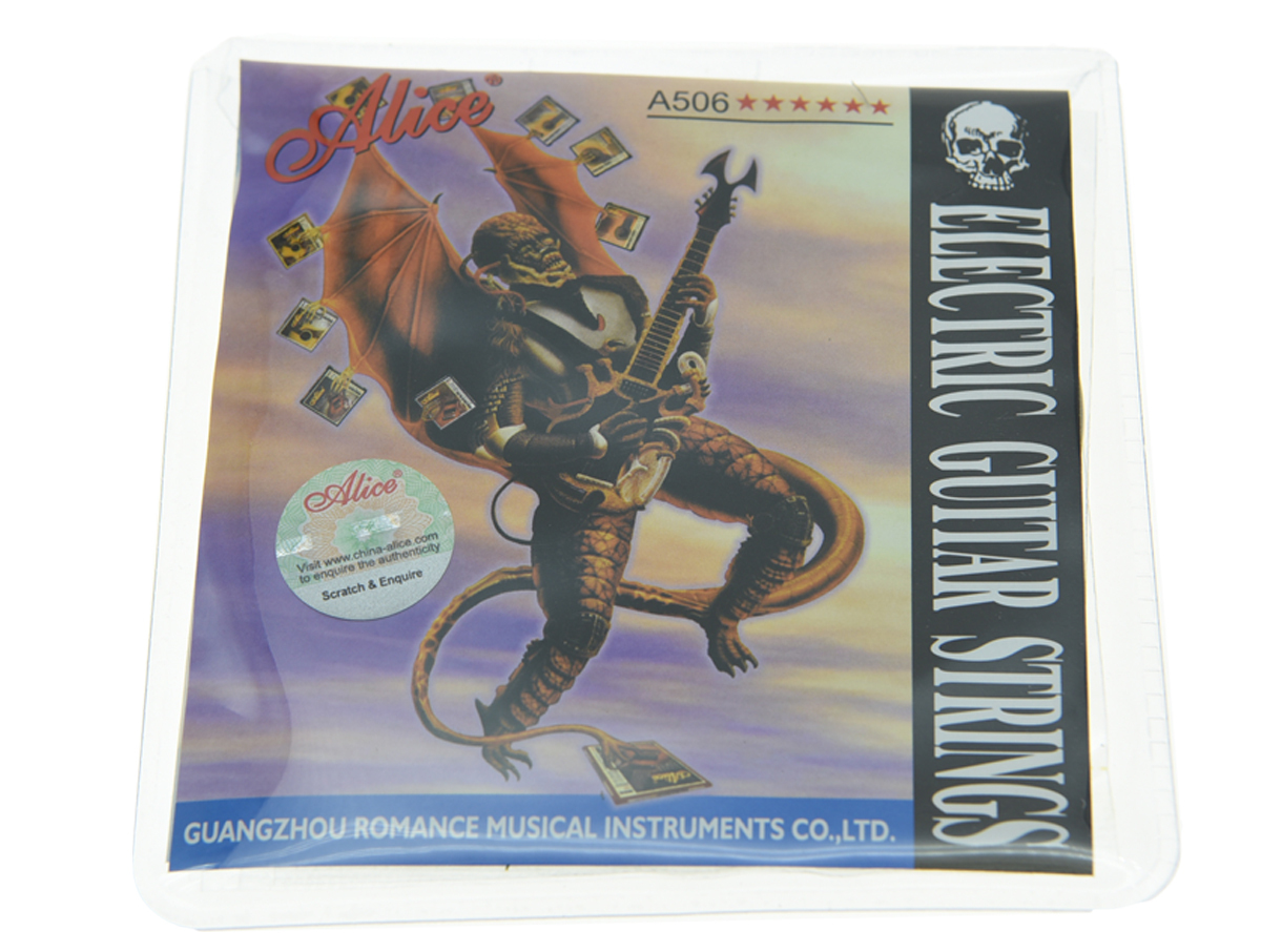 5Sets Alice Plated Steel Electric Guitar Strings Super Light 1st-6th (.009-.042)