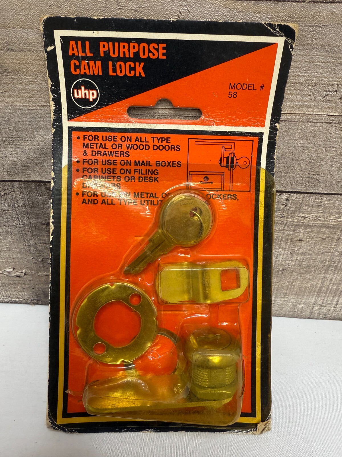UHP VTG All Purpose Cam Lock Model #58 Multi Use Lock