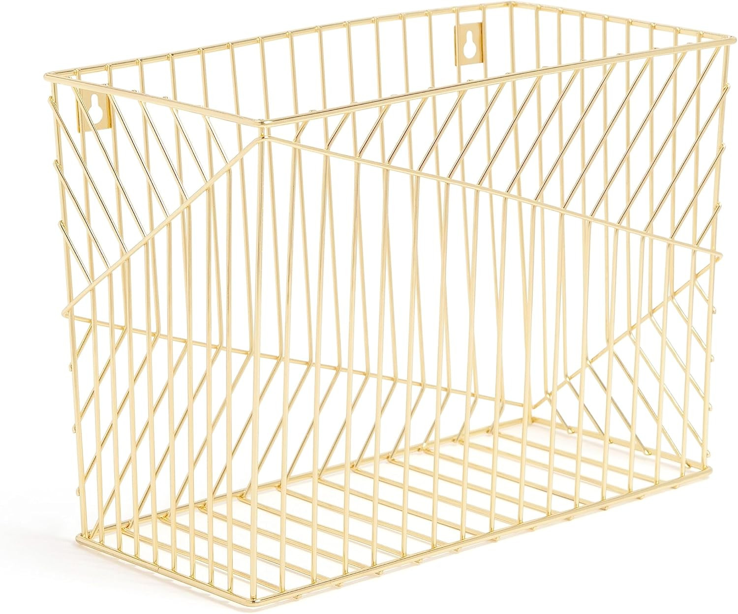 Metal Hanging File Organizer, Letter Size, Desktop Accessory, Vena Collection, G