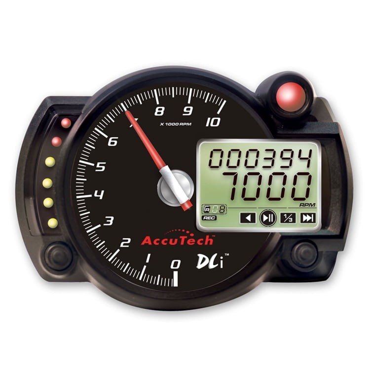 Longacre 44390 AccuTech DLi 'Stepper Motor'  Data Logging Tachometer