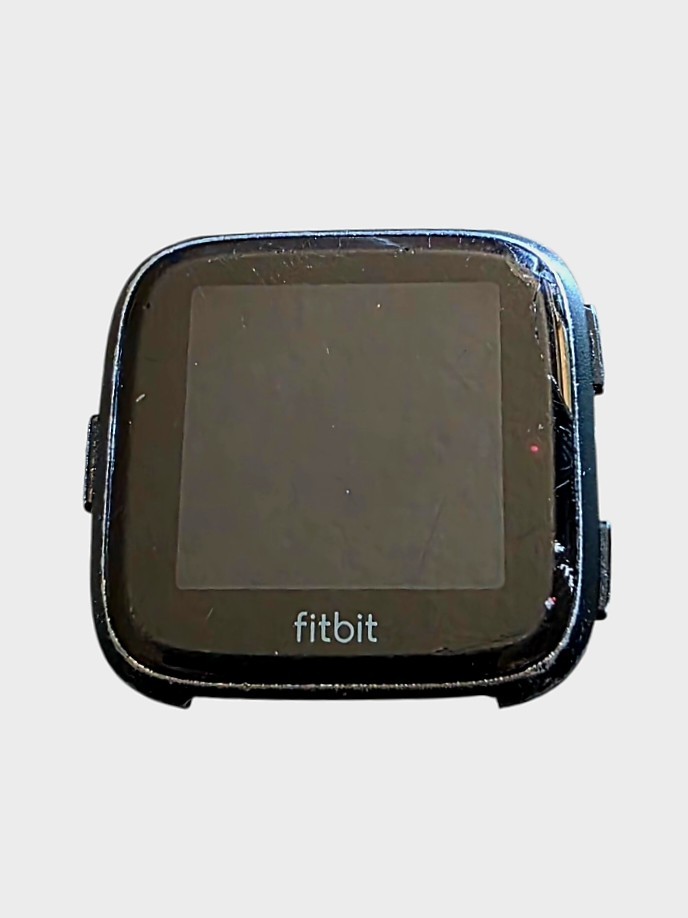 Fitbit Versa 2 Smartwatch Bundled With Its Proprietary USB Charging Cable.