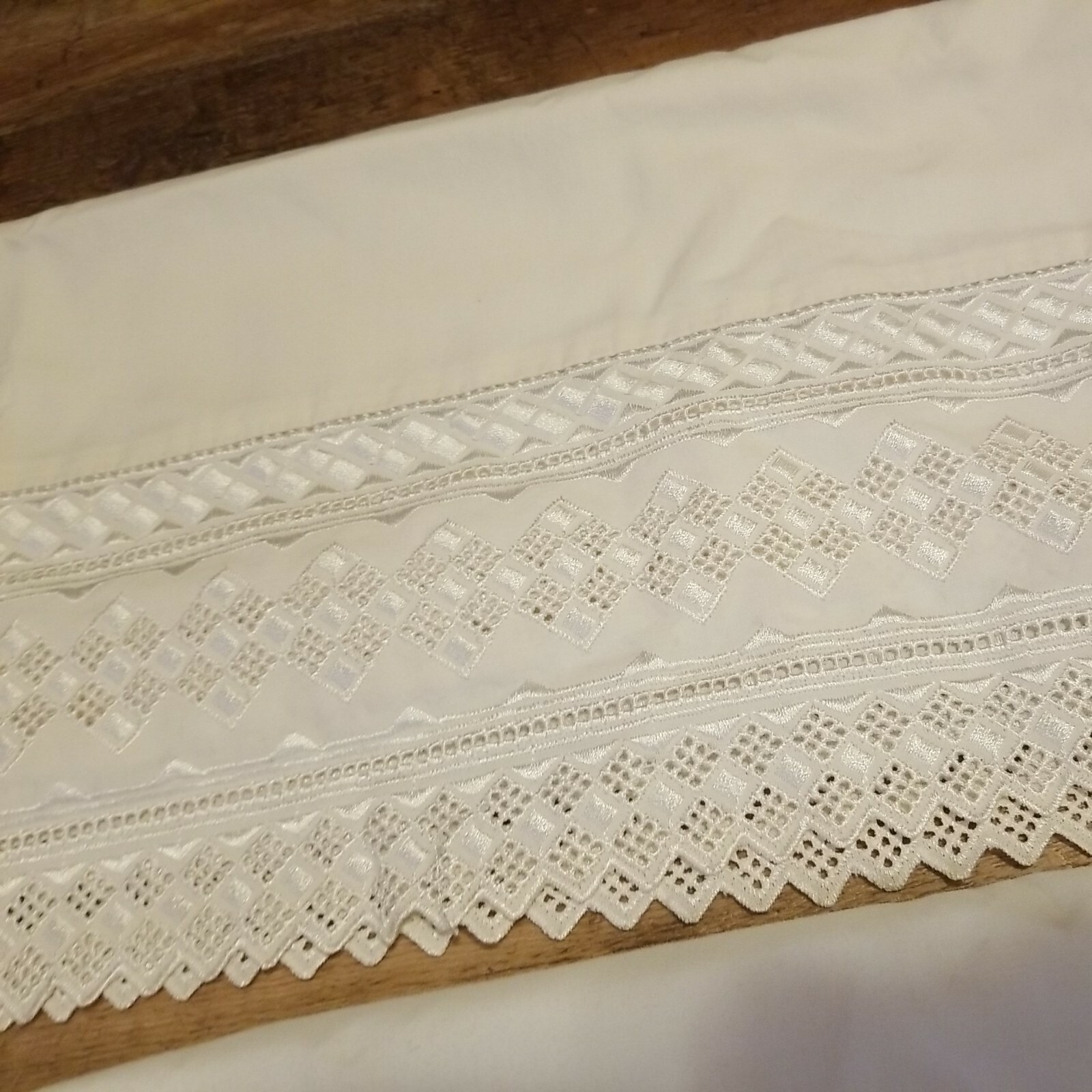 2 White Pillowcases ( Do Not Match)