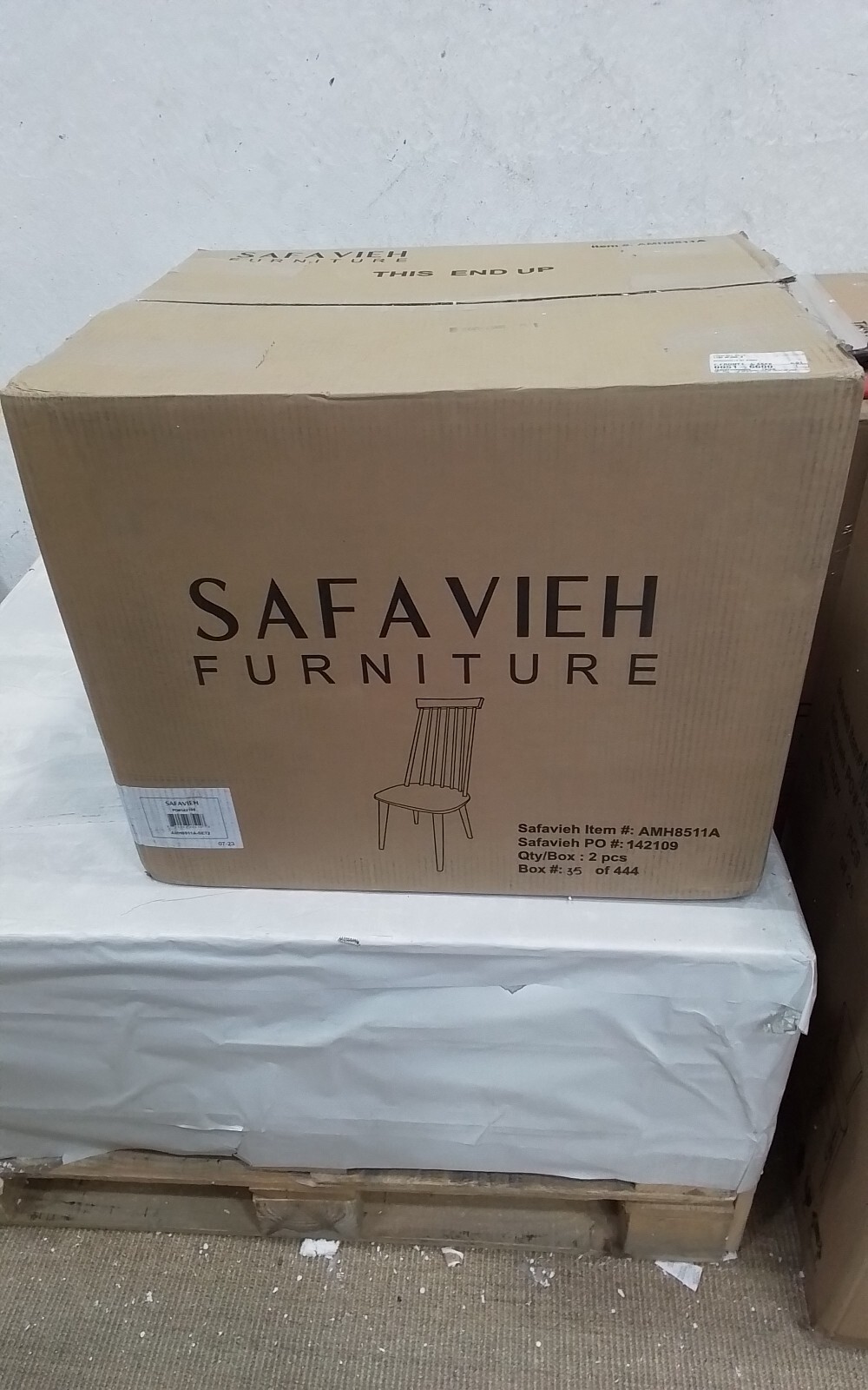 Safavieh BURRIS SIDE CHAIR, Reduced Price 2172733286 AMH8511A