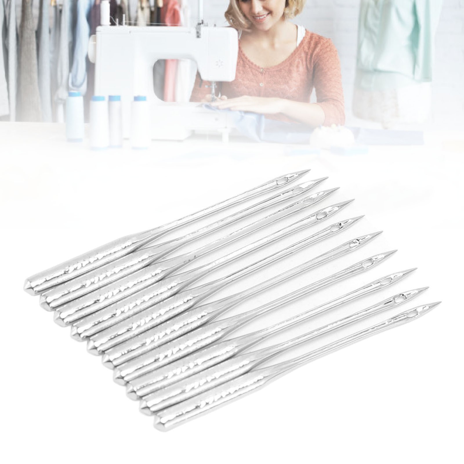 20PCS Sewing Machine Needles Stainless Steel Needle Replacement For 101 Mini