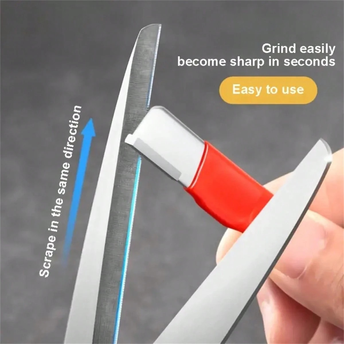 Professional Knife Sharpener Tungsten Rhinestone Shear Sharpener Kitchen Tools