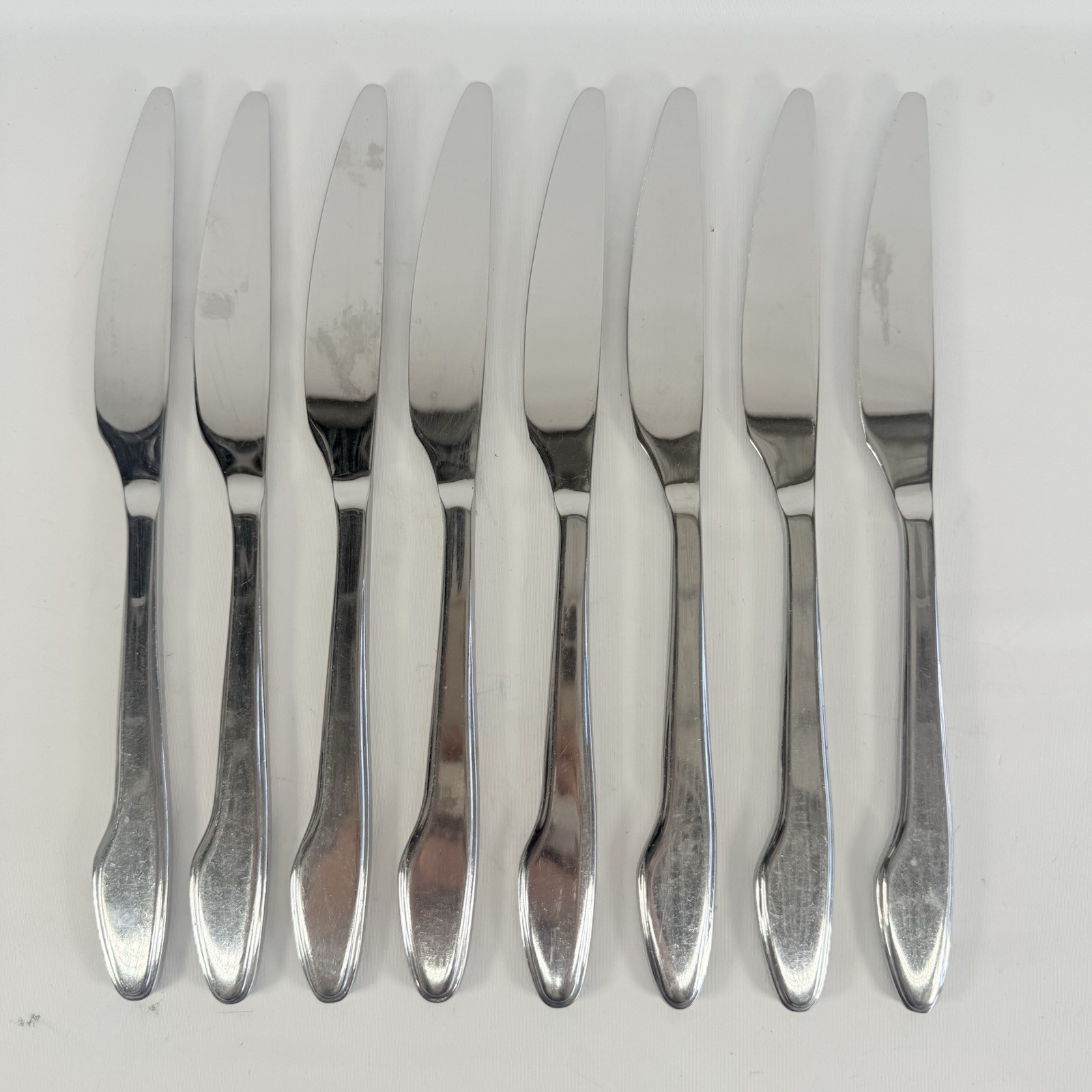 Gourmet Settings TAKE OFF Flatware Knife Stainless Lot Set of 8 Replacement Pcs