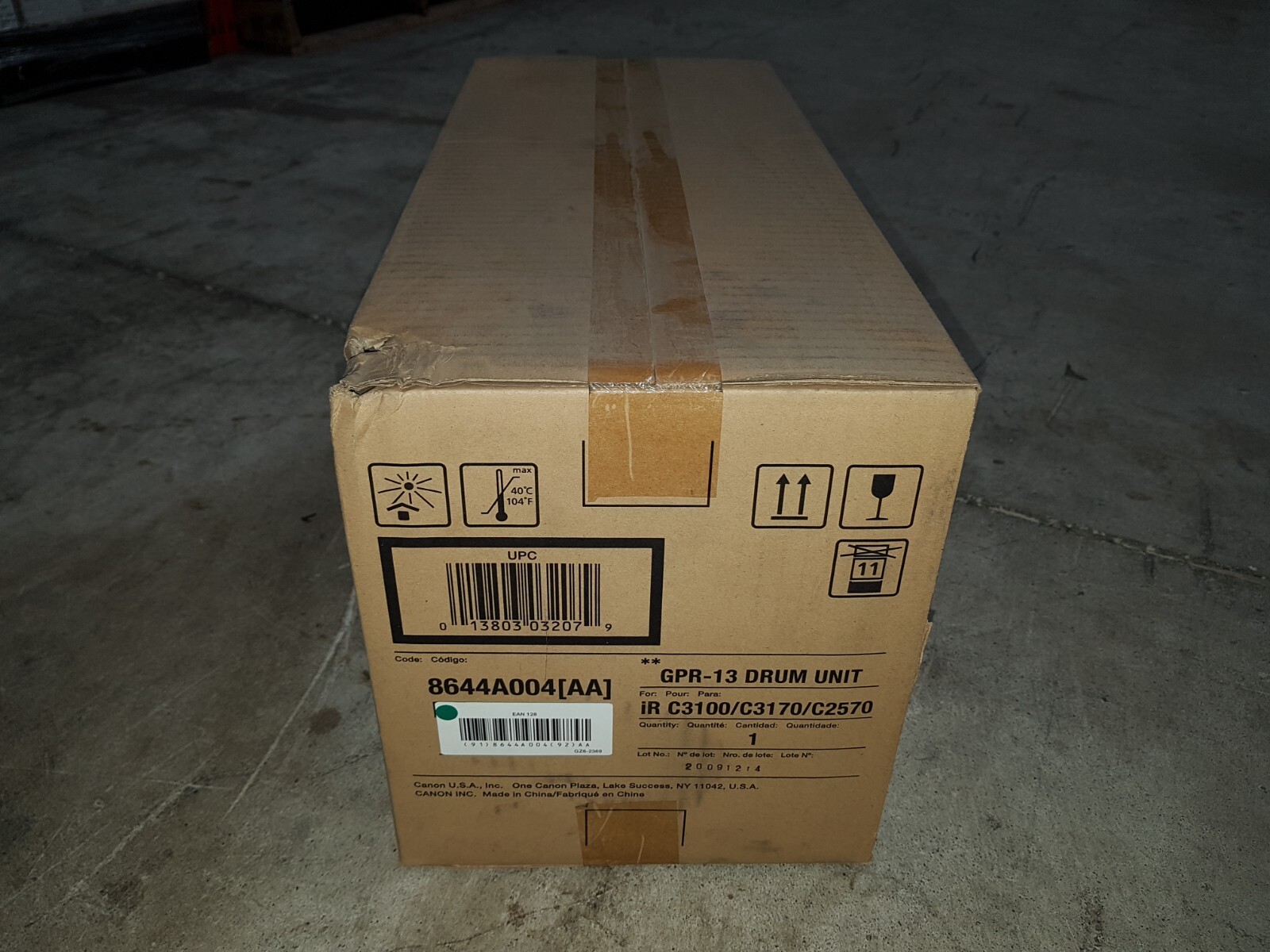 Genuine Canon GPR13 8644A004 Drum Unit iR C3100 C3170 C2570 BNIB