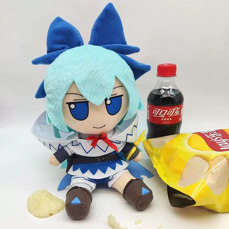 TouHou Project Fumo hero Cirno 20cm Plush Doll Stuffed Toy Gift Anime Plushie