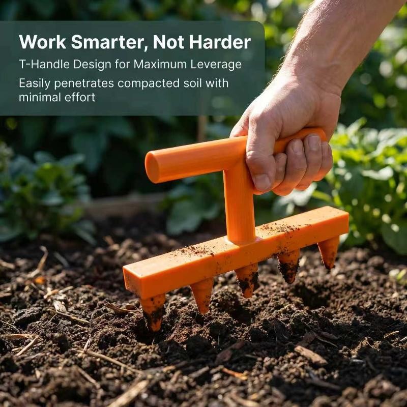 Gardening Hole Punch Seeder, Household Vegetable And Flower Seedling Puncher