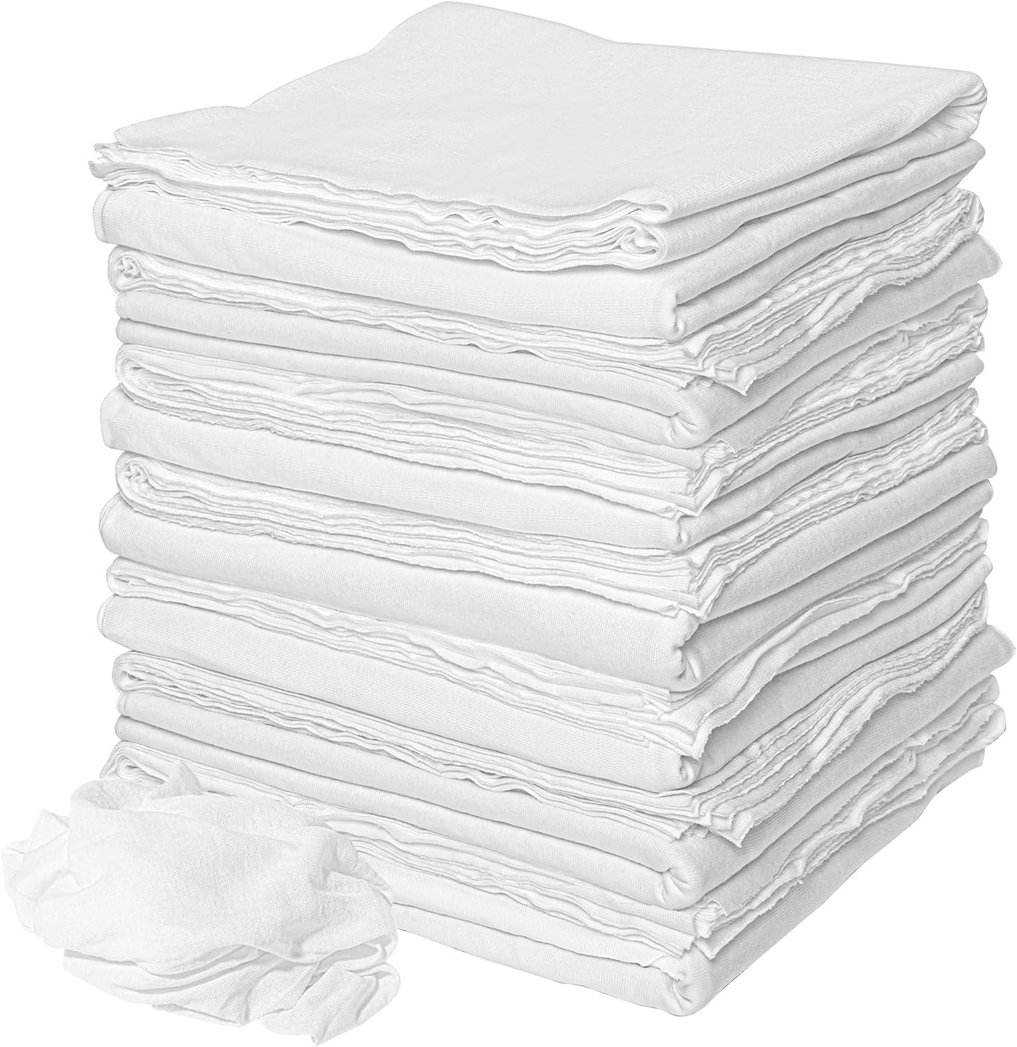 Nabob Wipers New Lint Free Cloth (7 Pack) - 100% Cotton Cleaning Rags Exact Cut