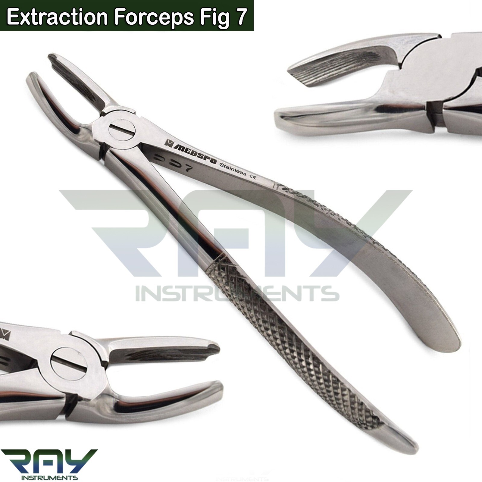 Dental Tooth Extraction Forceps Fig 7 Upper Premolars Surgical Instruments CE