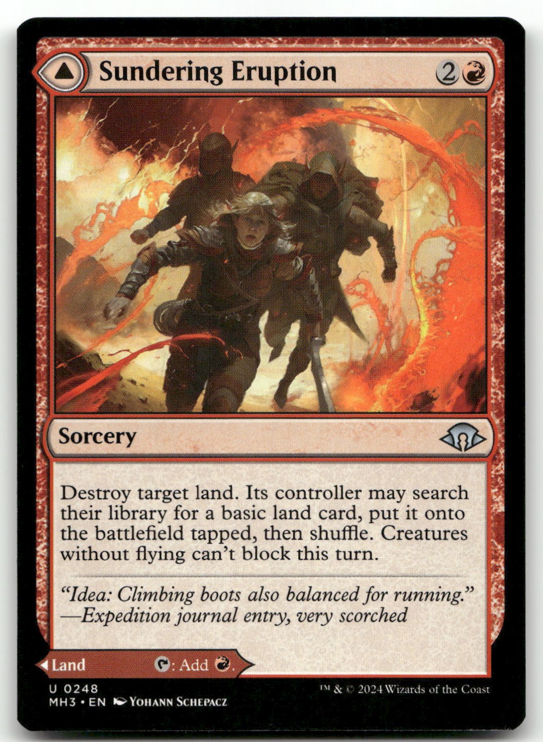 Sundering Eruption #248 (NM) Modern Horizons 3 MH3 Magic MTG