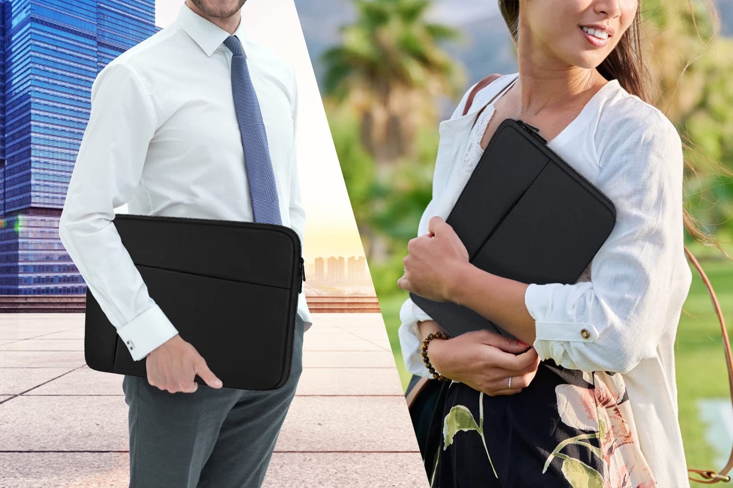 Laptop Case Sleeve 15.6 inch, Durable Shockproof Protective Computer Carrying...