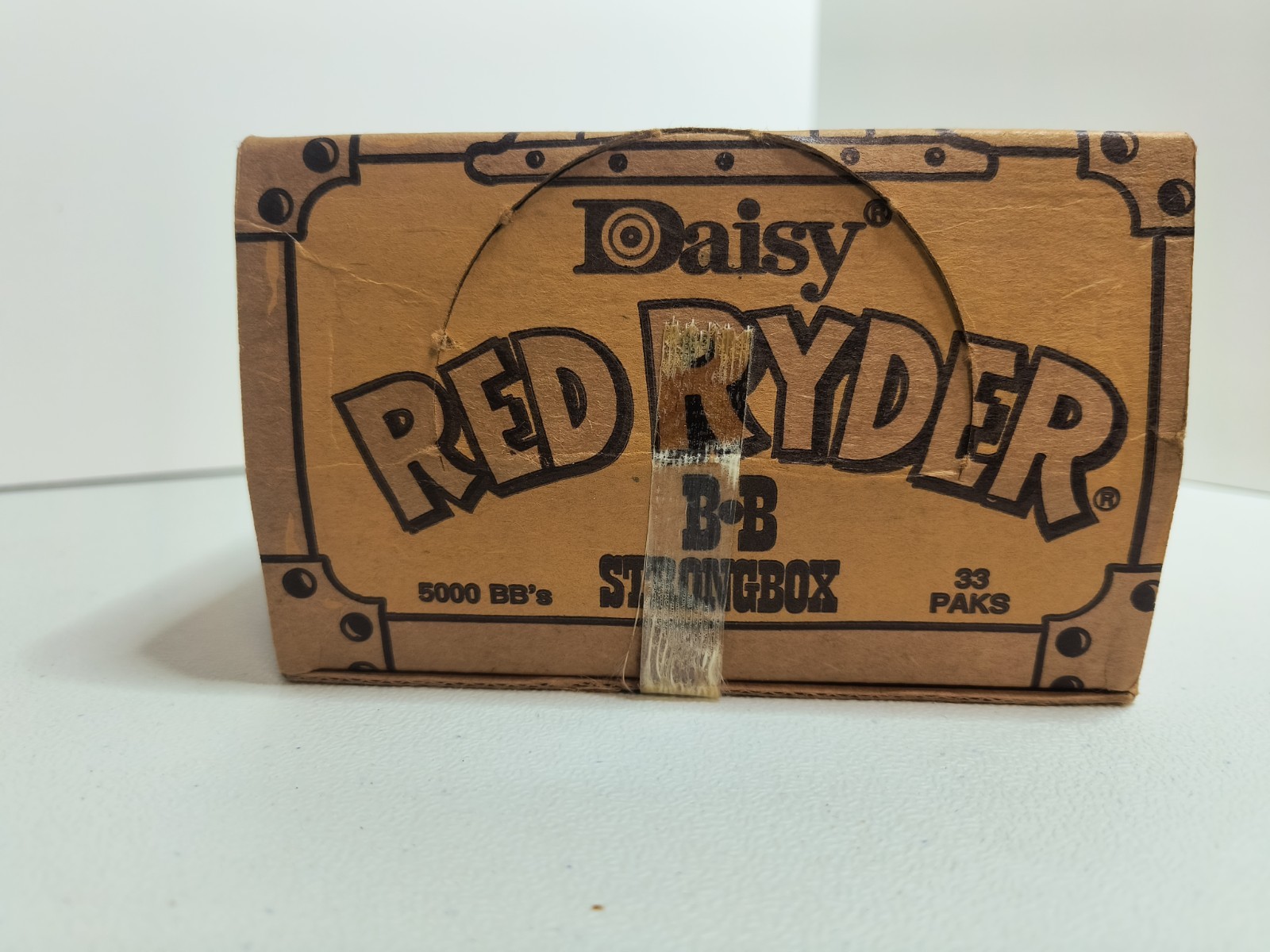 1987 Daisy Red Ryder BB Strongbox 5000 BB's 33 Paks - Quick Silver - Full