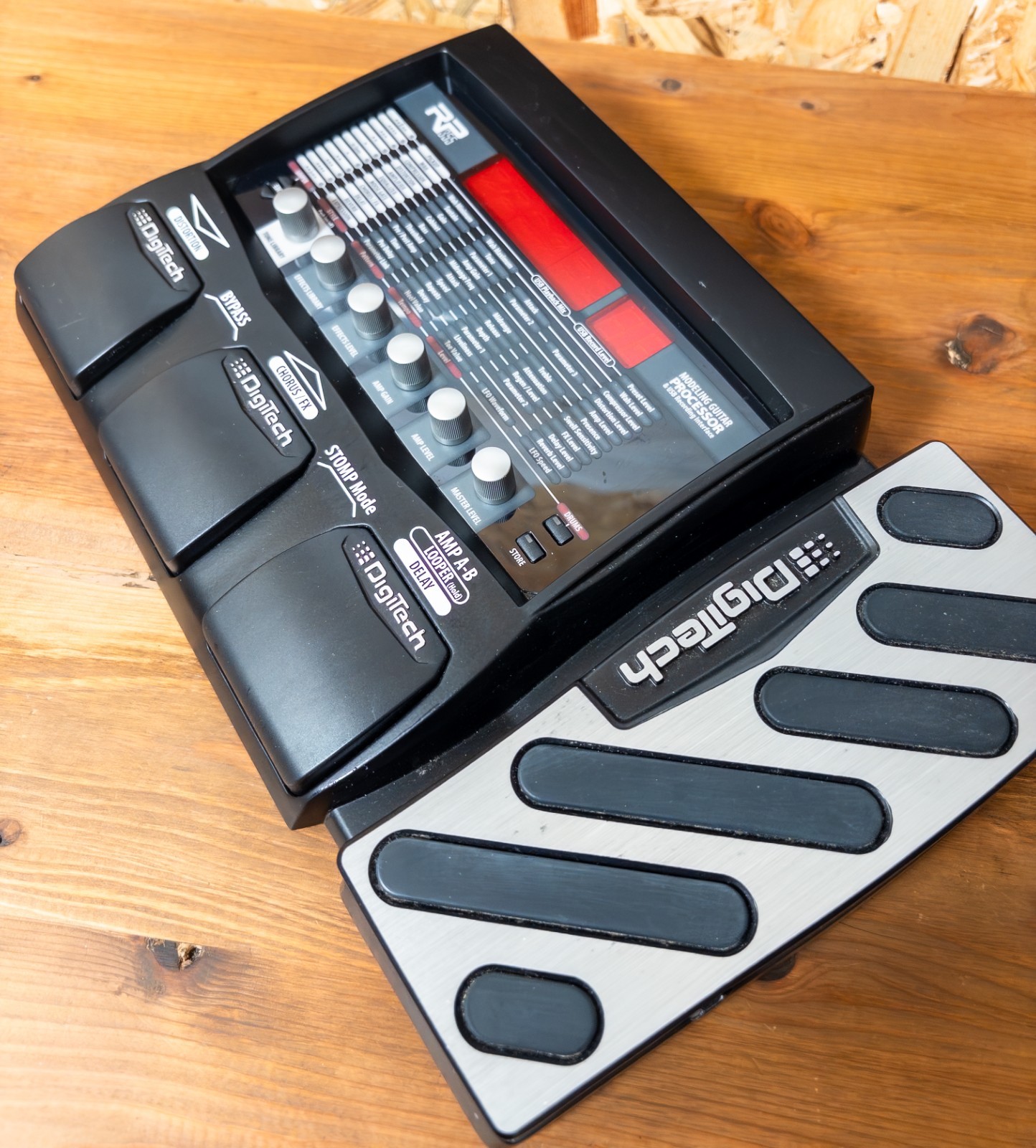 DigiTech RP355 Modeling Guitar Processor Multi Effects Pedal Tested w/ Box Japan
