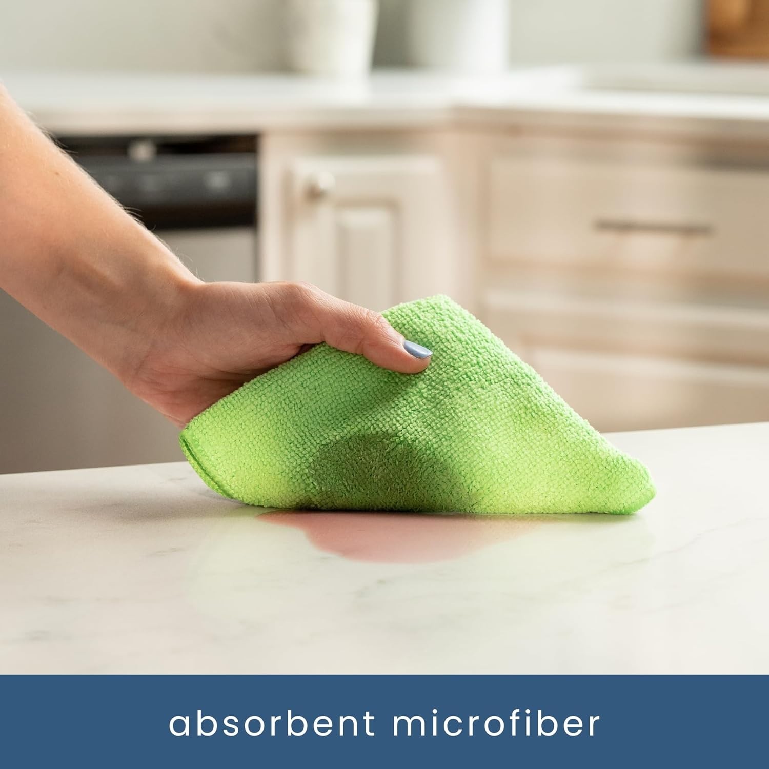 200 Pack Assorted Microfiber Cleaning Cloths - Eco-Friendly & Reusable Towels