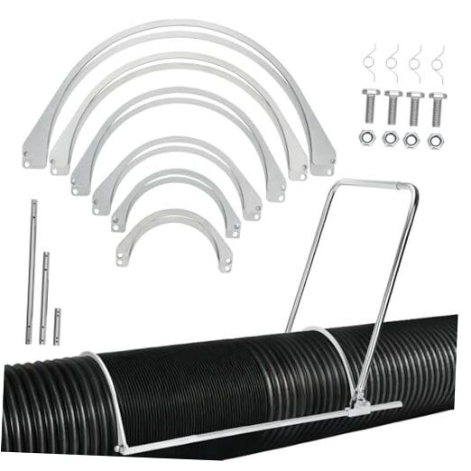200-600mm HDPE Corrugated Pipe Tensioner, Heavy-Duty Manual Docking Pipeline