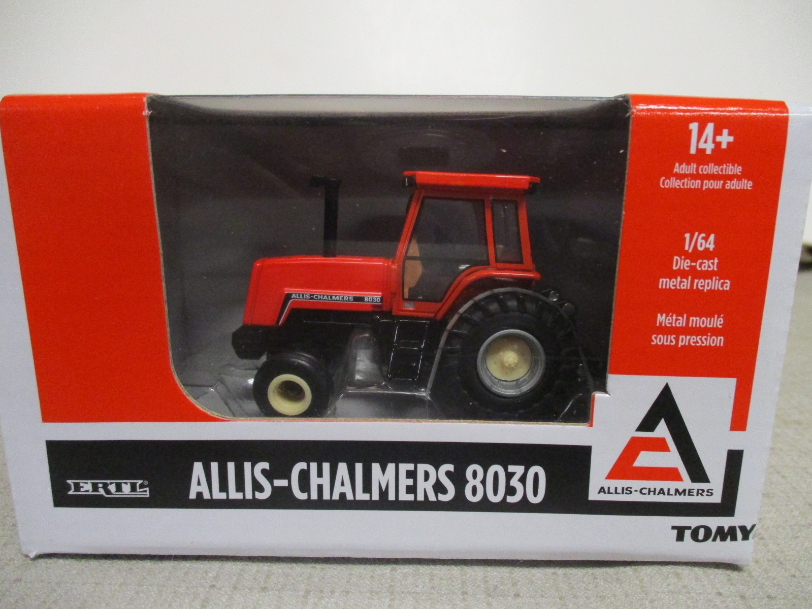 New 2025 Ertl Allis Chalmers 8030 Toy Tractor, 1/64 Scale, NIB