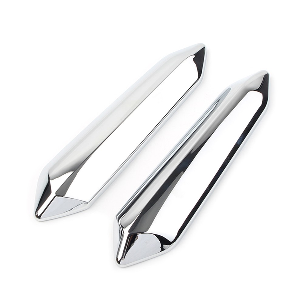 Pair Chrome Windshield Windscreen Strut Covers For Honda Goldwing GL1800 2018-up