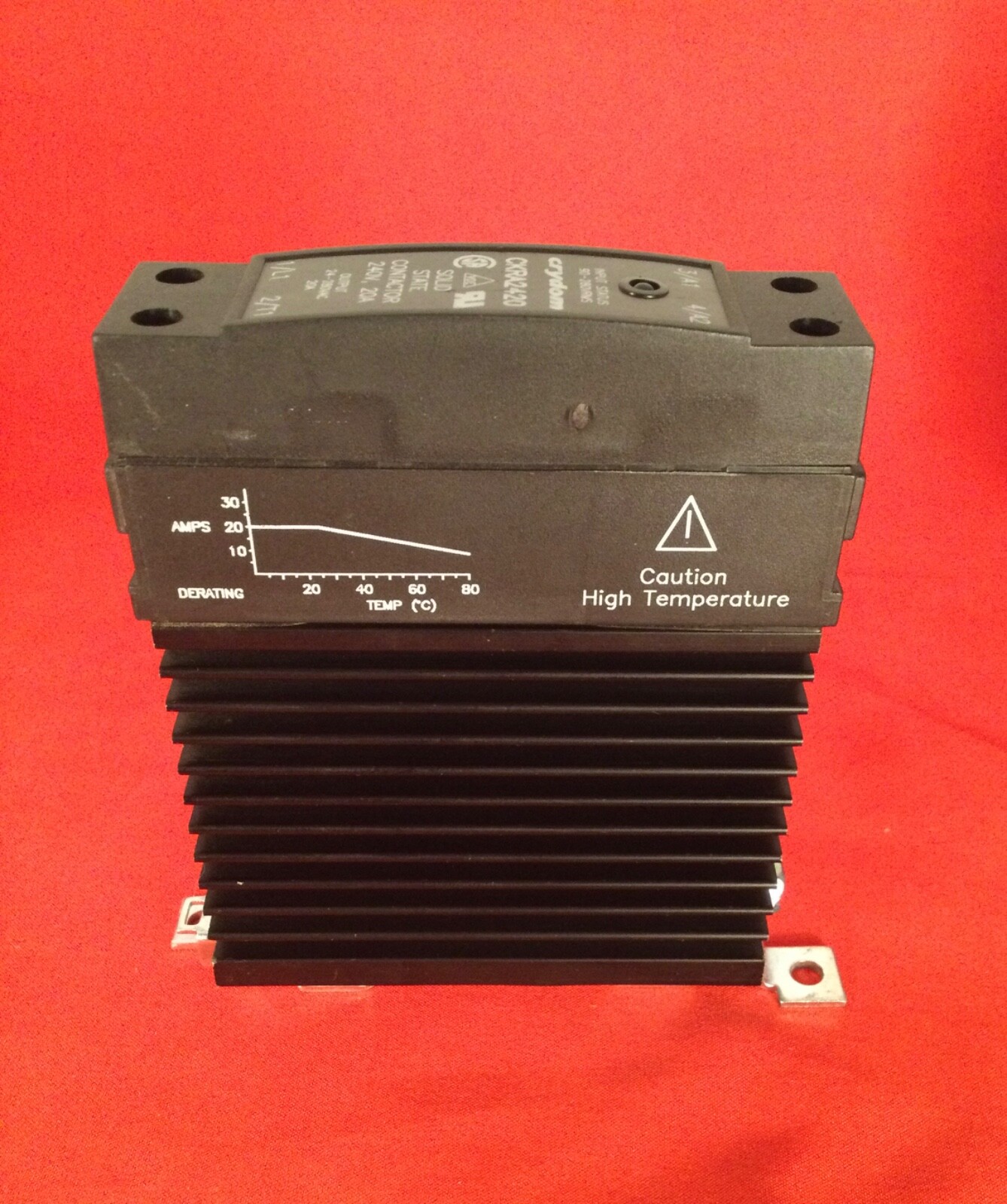 crydom solid state relay ckra2420 new open box 240v 20a contractor.