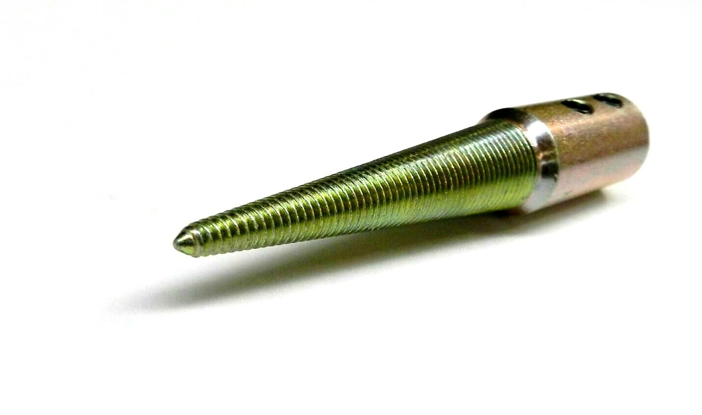 Spindle Tapered 1/4" Arbor Hole Tapered Threaded Left Hand Grinder-Buffer-Motor