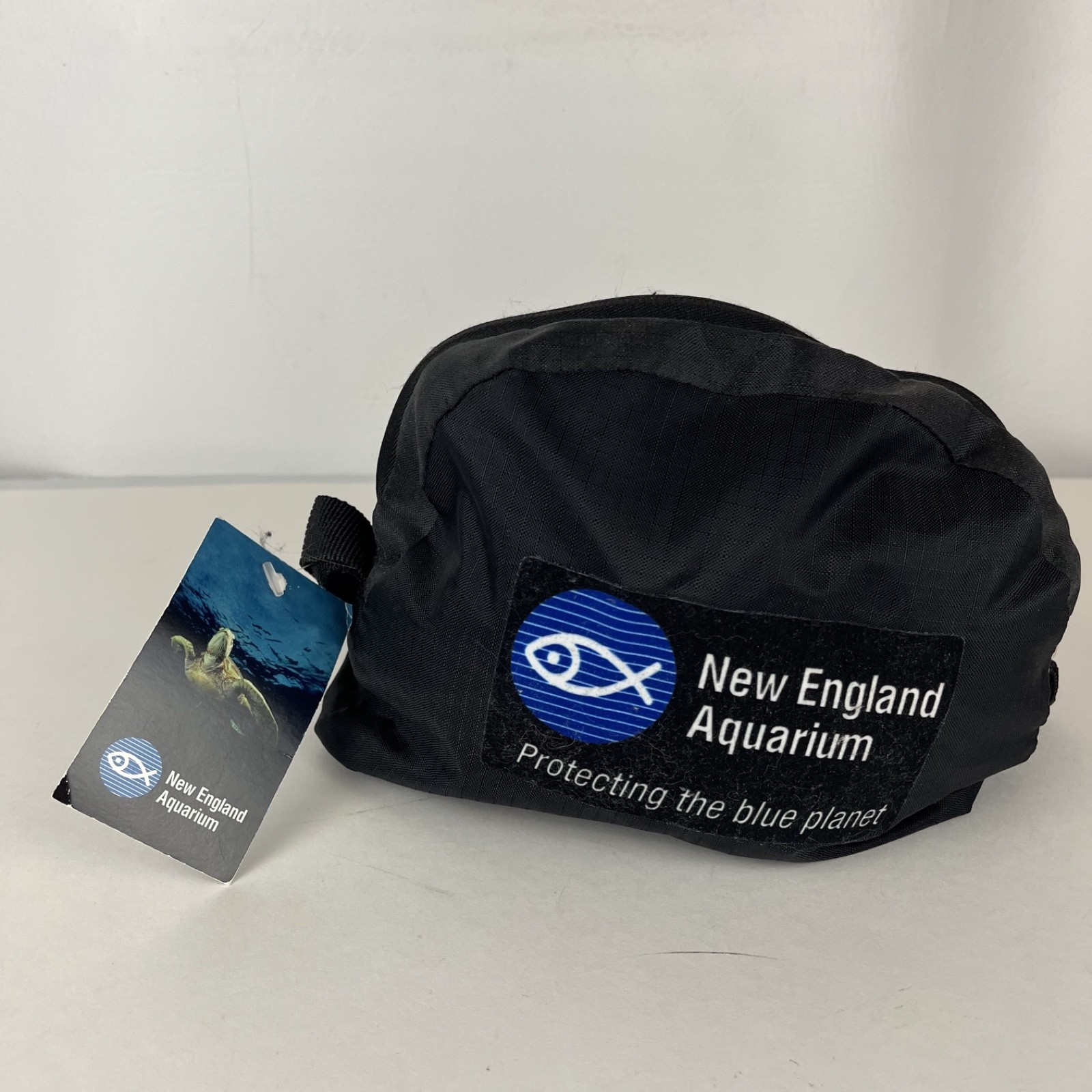 New England Aquarium Vintage Stow Away Backpack New with Tag