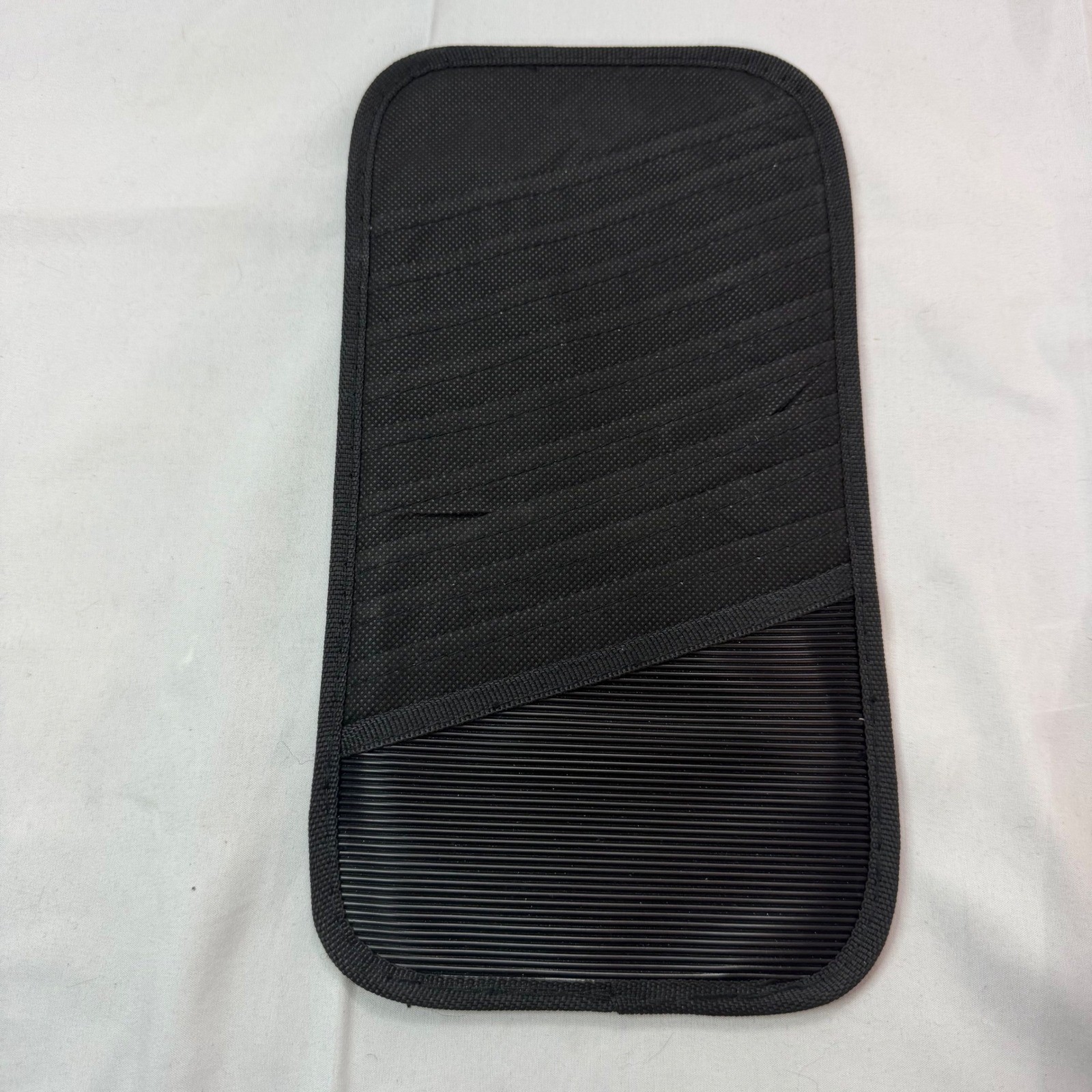 Universal Car Sun Visor Organizer Black Elastic Multi-Pocket Storage Sleeve