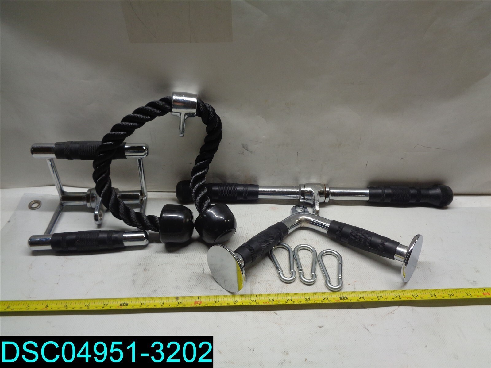 SIMPLY TRICEPS PULL DOWN ATTACHMENT SET