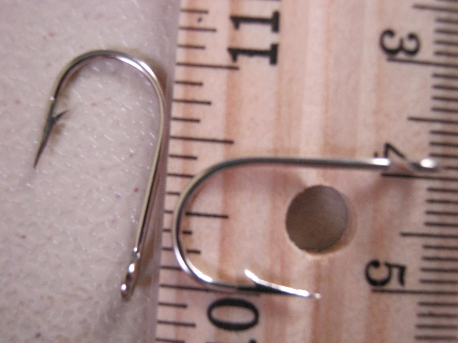 40 Eagle claw closed eye siwash hooks # 4 spoons spinners trout replace treble
