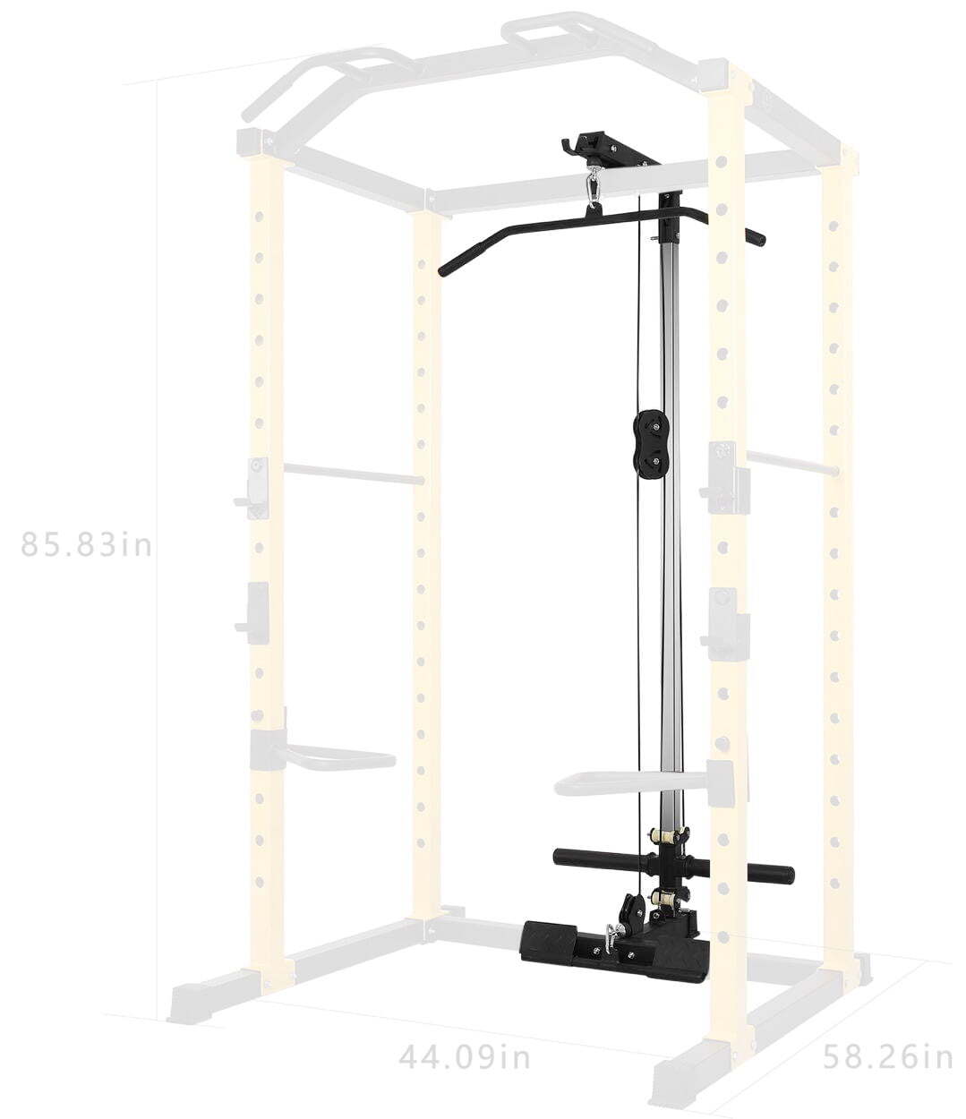 PC-1 Series 1000lb Capacity Multi-Function Adjustable Power Cage Power Rack Opti